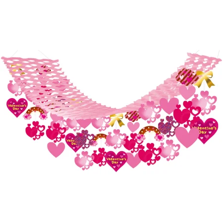 【2026年春】ファンシーバレンタインプリーツハンガー (No181-5)