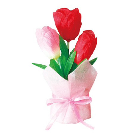 【2025年春商品】チューリッププチポット ピンク (No177-18_06)