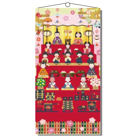 【2026年春】タペストリー(防炎)ひなまつり (No181-7)