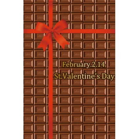 【2026年春】マルチシート(防炎) リボンチョコ (No181-6)