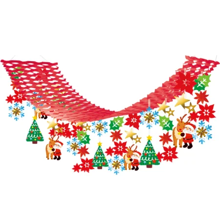 【2024年商品】なかよしクリスマスプリーツハンガー (No.040515)