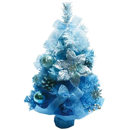 【2024年商品】ビビットブルーミニツリー40cm (No.043930)