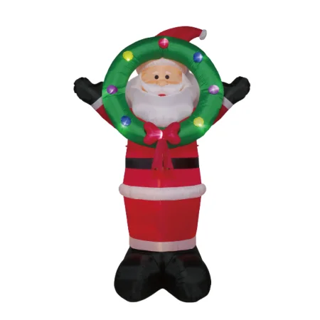 【2024年商品】エアーディスプレイ ジャンボビッグリースサンタ (No.044702)