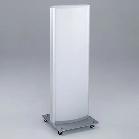 ■ADO-800T-LED・シルバー本体写真。※板面のデザインは含まれておりません。