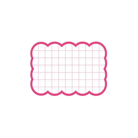 抜型カード四角　大