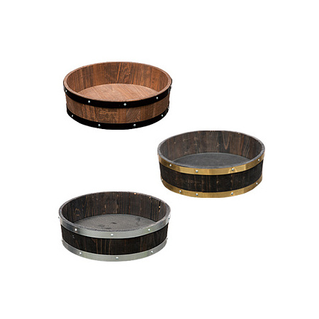 ローカットバーレル ブラウン