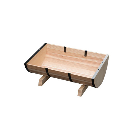 ハーフドラム W600 白木(無塗装)