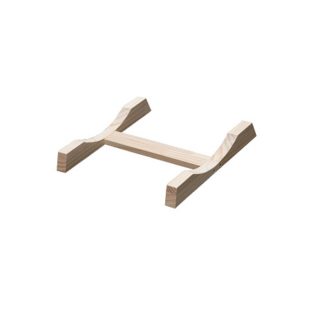 ハーフドラム用共通枕木 白木(無塗装)