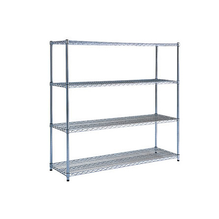 ワイヤーラック H1500 重量棚4段 W907