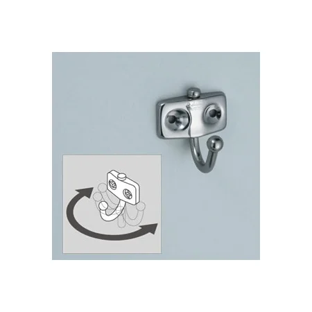 ステンレス鋼製玉付回転フック