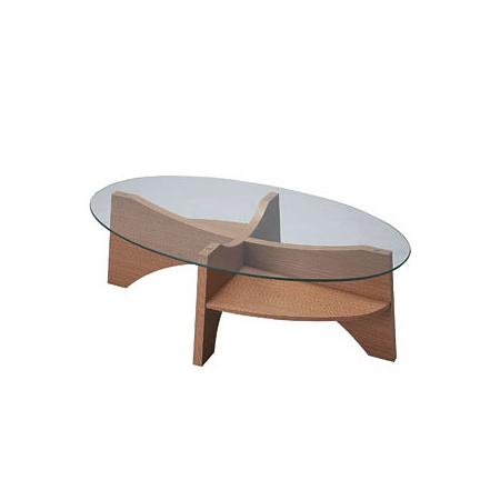 オーバルテーブル ナチュラル LE-454NA