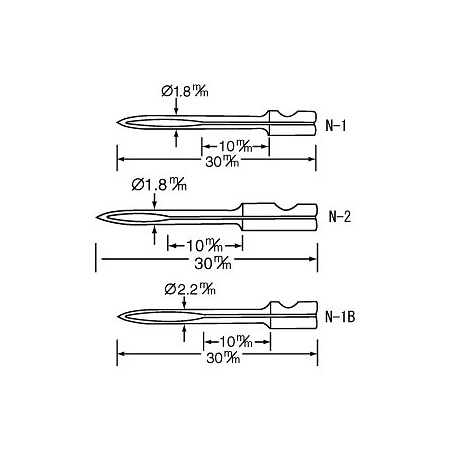 バノック 503 S用 替針 N-1(並) 繊維用