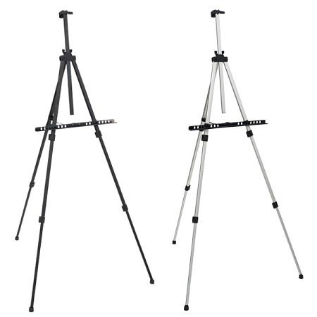 アルミ3段イーゼル ブラック