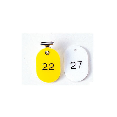 クローク札クリップ CP-4S 51～100 青