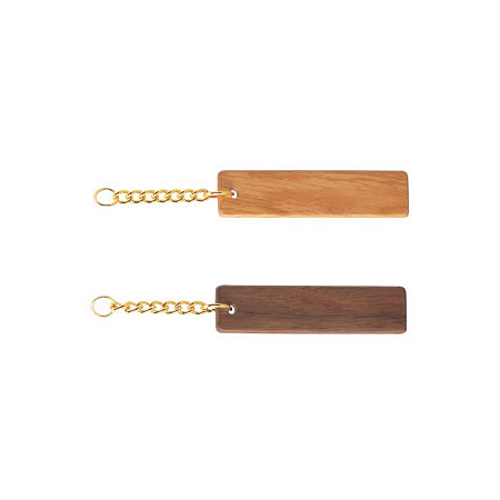 角型木製キーホルダー KH-15N ナラ