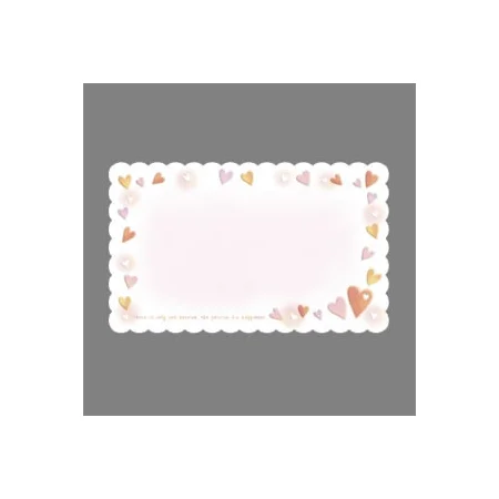 カード ラブハート/ロマンフラワー