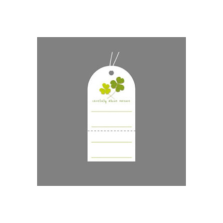 19-702 スーパー提札 クローバー (50枚1袋)