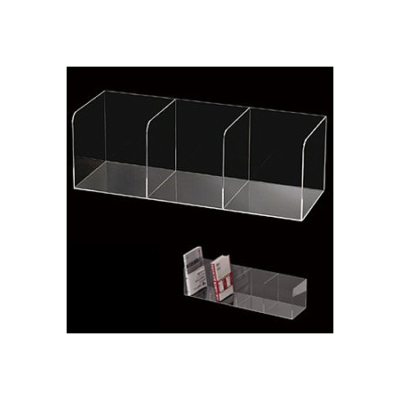 陳列アクリルボックス 3列