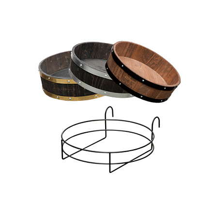 バーレルカートローカットバーレル用追加棚ブラウン