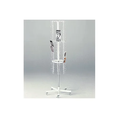 6面回転カード入れ 10段 ポストカード入