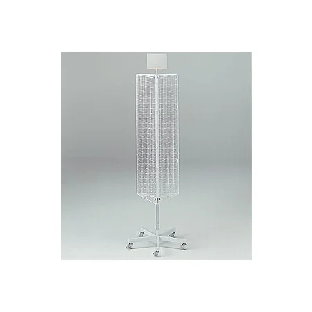 三角回転ネット什器 ロングタイプ