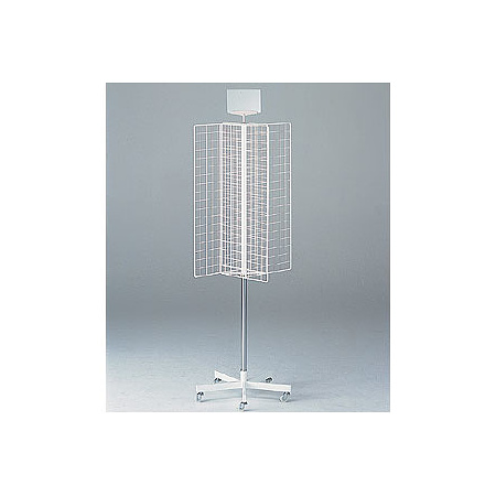 四方回転ネット什器