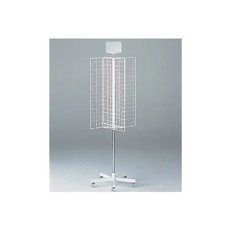 四方回転ネット什器