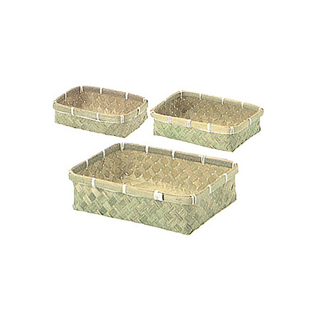 バンブーバスケット 角 中(04-18)