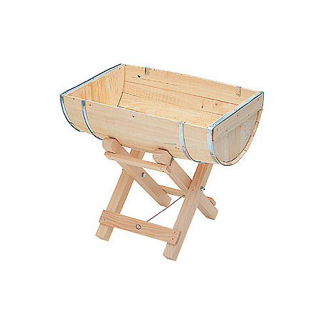 ハーフバレル8号シルバー帯X脚セット ナチュラル