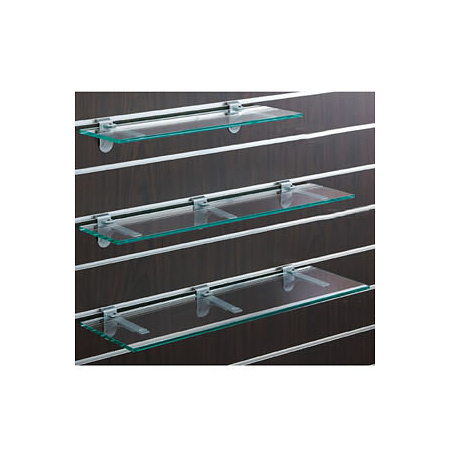 スロットウォール用ガラス棚セットW600 D350