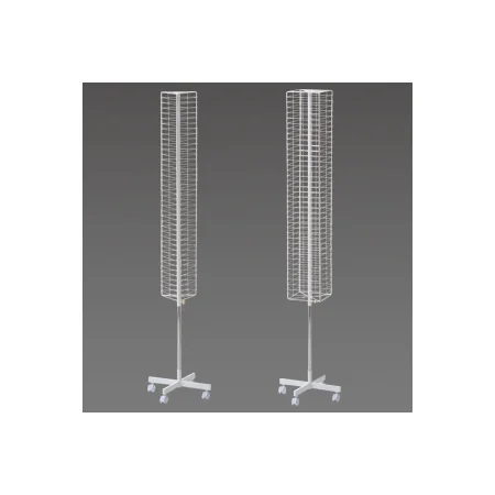 スリム回転ネット什器 三角