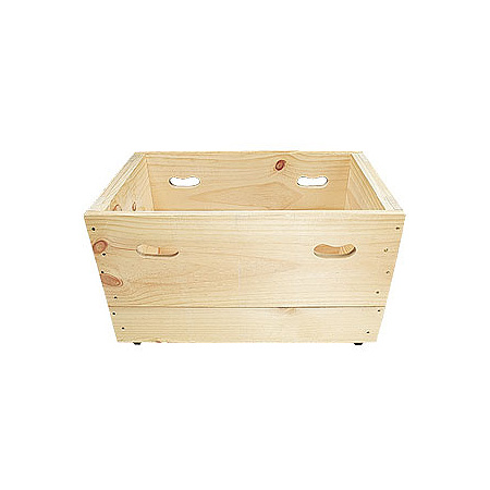 システムシェルフ用ウッドストッカー キャスター付 W900用 無塗装