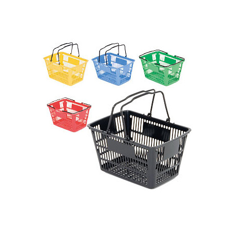 セルフバスケット (黒取手付) 角1号 黒 (20711BLK)