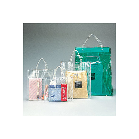 ビニールバッグ 私物入れ中マチ付き