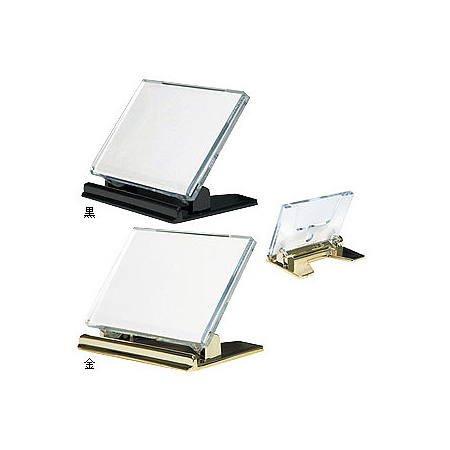 リクライニングカードホルダー UC-3 黒 中紙ムジ