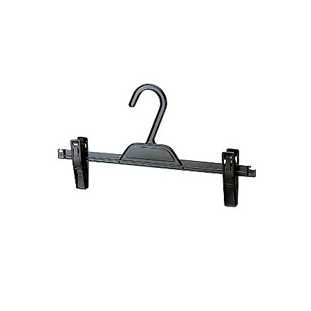 プラスティック製ボトムハンガー 黒 (10個セット)