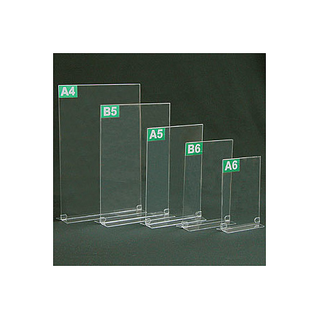 PET T型カード立 タテ型 A4タテ