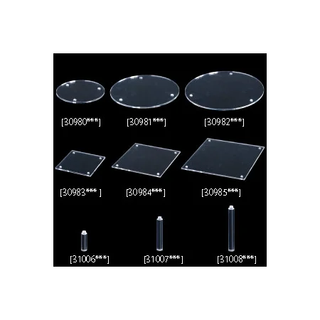 アクリルディスプレイテーブル　丸型・角型