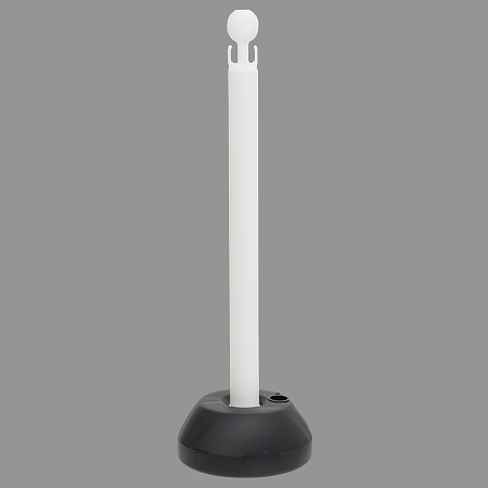 屋外用チェーンポール（注水式） カラー:ホワイト (30503***)