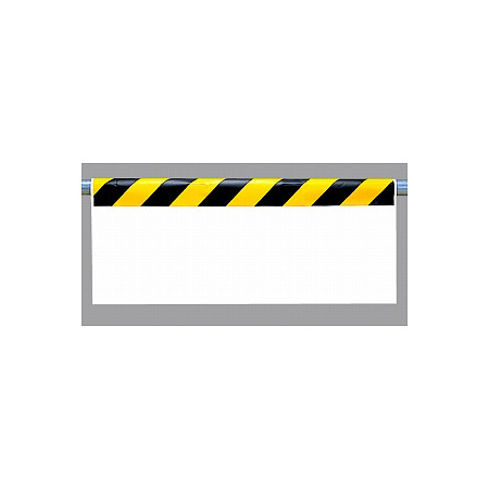 ワンタッチ取付標識 (反射印刷) 内容:ストライプ無地 (342-25)