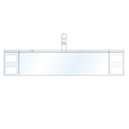 差替楽々・クリーンルーム用腕章 クリップタイプ (848-60)