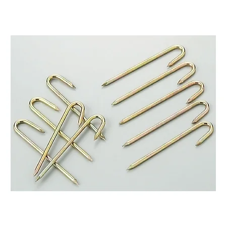 J 字型ロープ金具 スチール 6φ×150 (866-29) 10 本1組