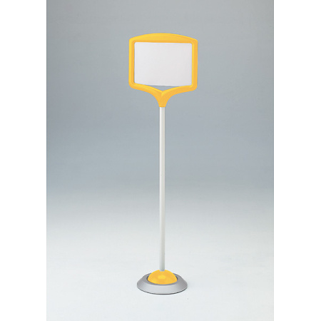 フリー表示スタンド (黄) 868-856YE 黄 (868-856YE)