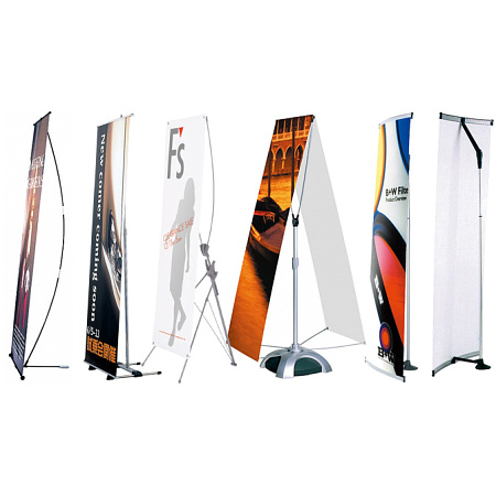 使ってみよう、バナースタンド。種類や用途のご紹介