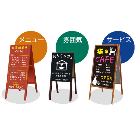 カフェの看板で集客アップを成功させる3つの切り口