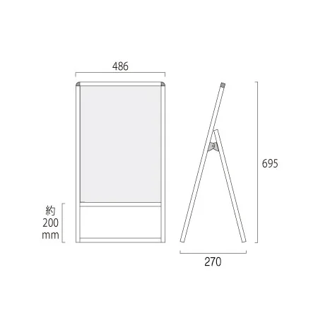 ■450×450【片面】タイプ図面