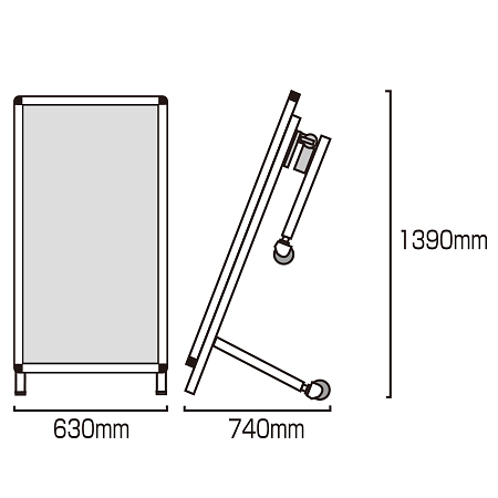 ■本商品の寸法図