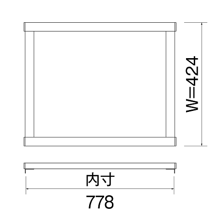■寸法図（B1・両面用）