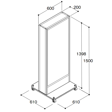 ■ADO-920NT-LED寸法図
