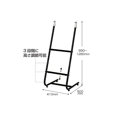 寸法図（※画像は本体色ブラックですが、実際の本体色はクロームです。）